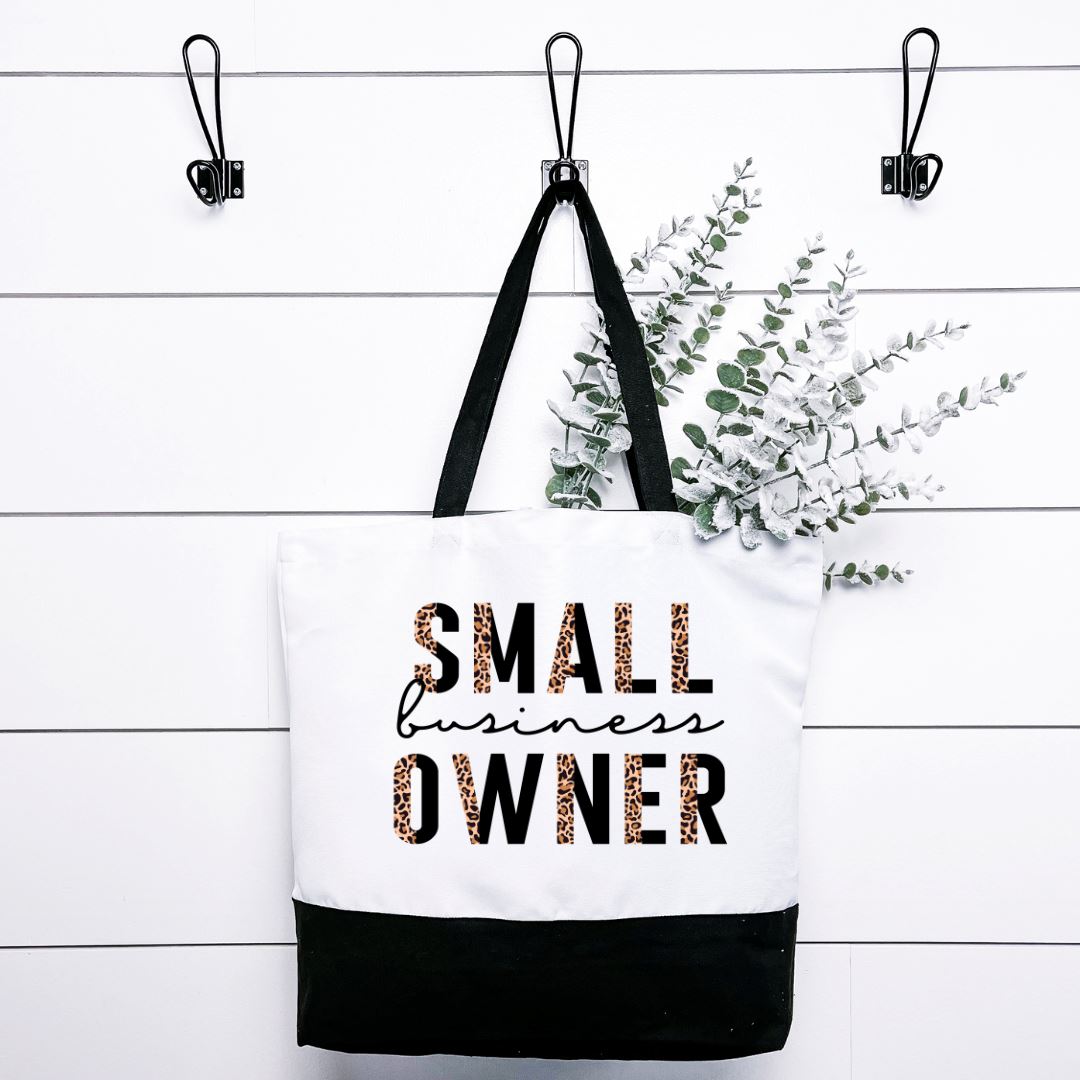 Small Business Owner Tote Bag Harlow Boutique Official Online Store