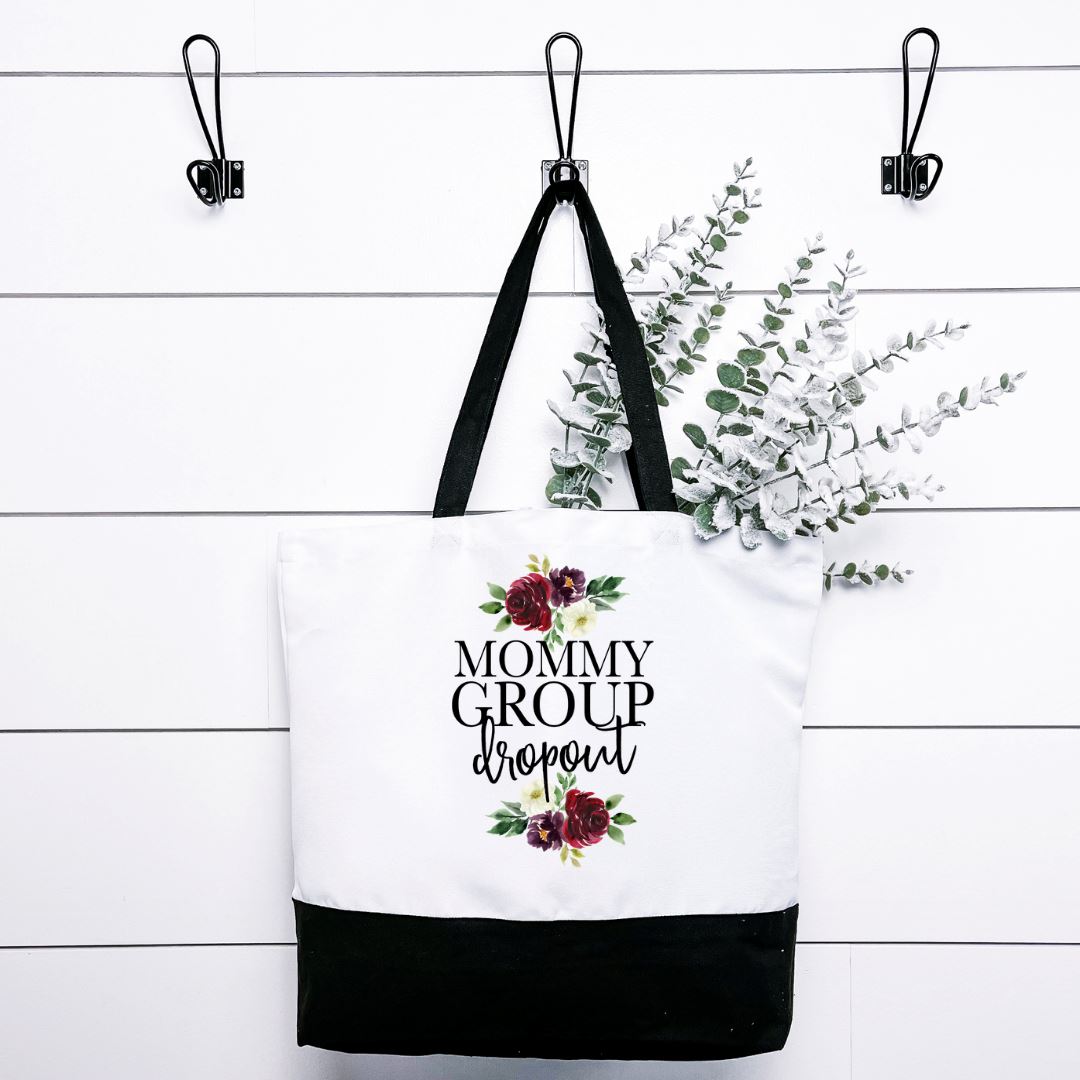 Mommy Group Dropout Tote Bag Harlow Boutique Official Online Store