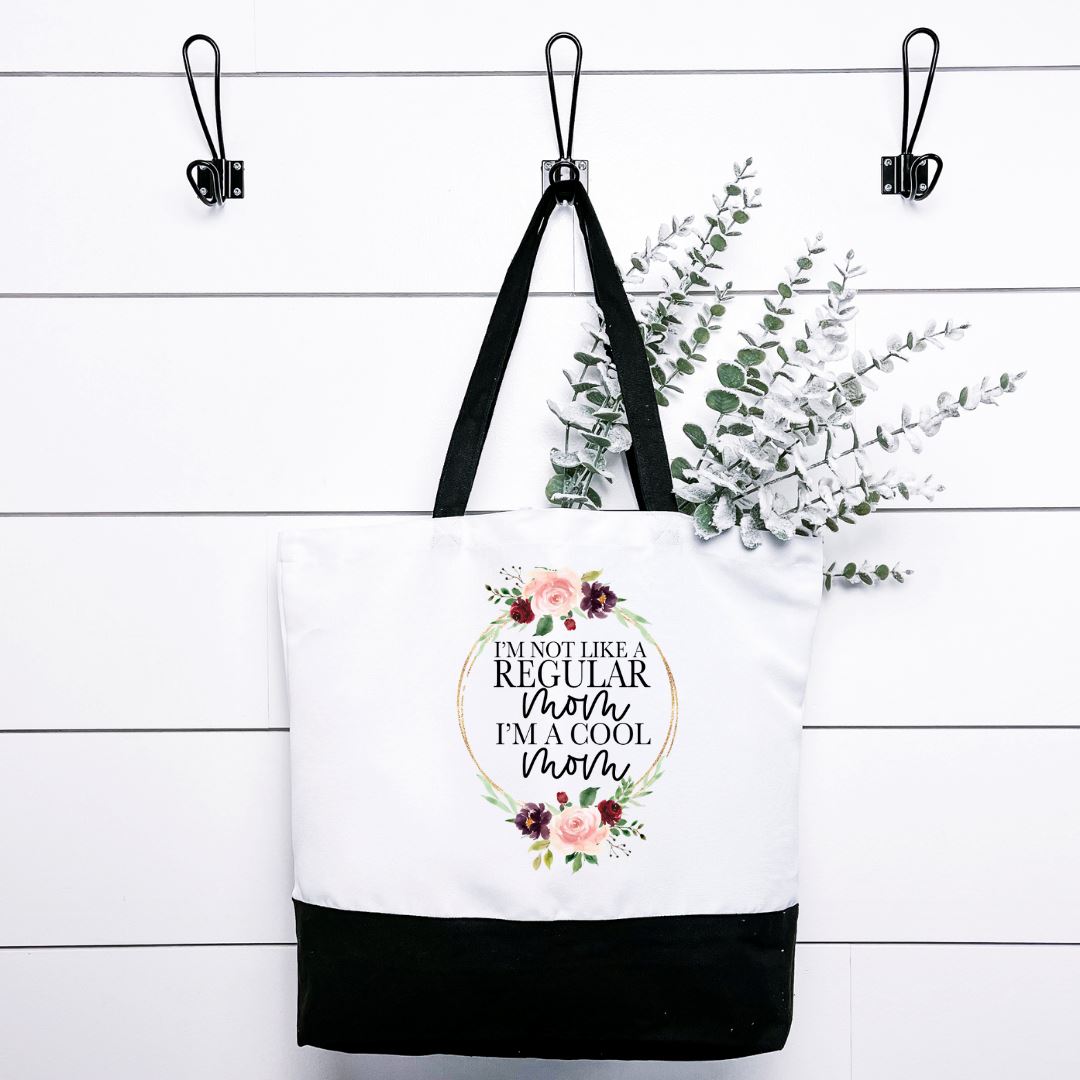 Im Not Like A Regular Mom Tote Bag Harlow Boutique Official Online Store