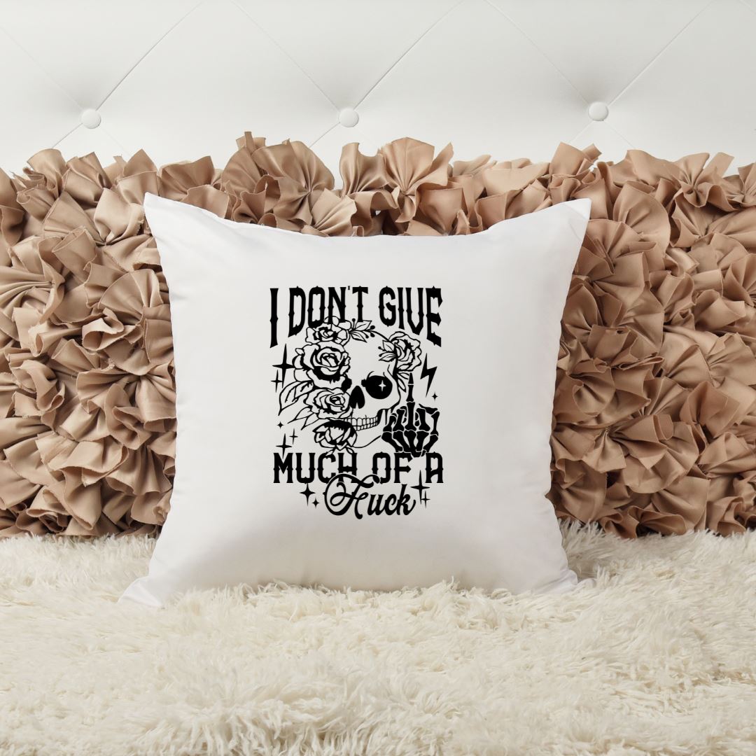 I DONT GIVE MUCH OF A FUCK PILLOW Pillow Harlow Boutique Official Online Store