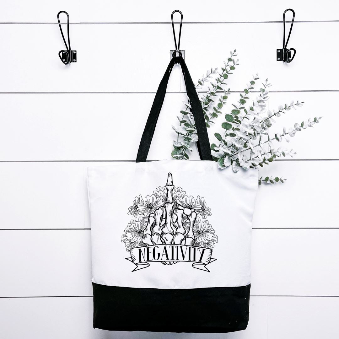 Fuck Negativity Tote Bag Harlow Boutique Official Online Store