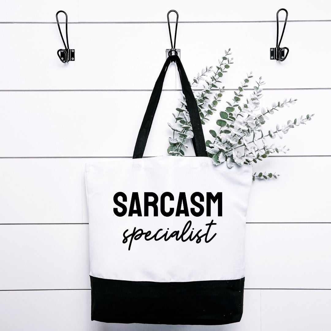 Sarcasm Specialist Tote Bag Harlow Boutique Official Online Store
