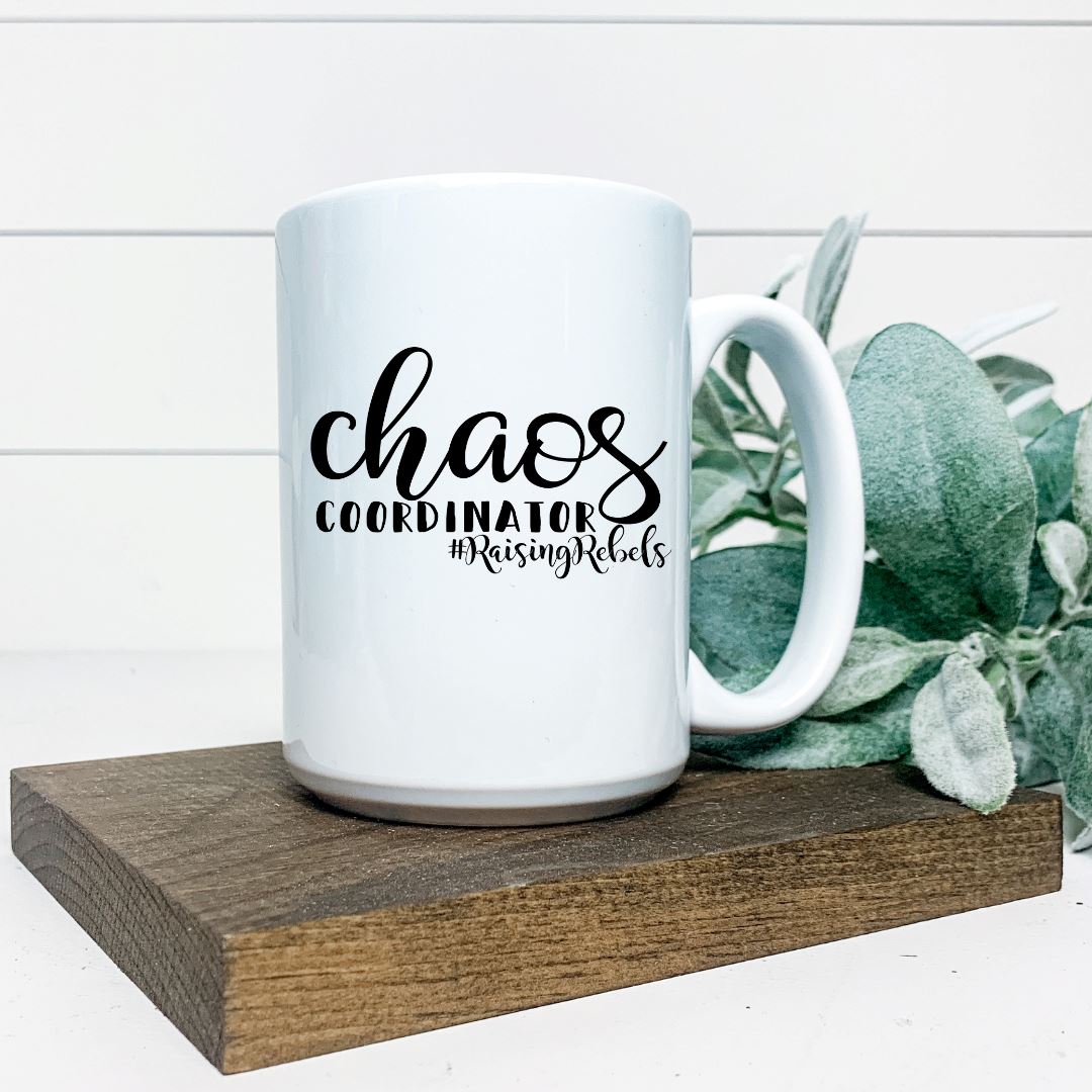 CHAOS COORDINATOR RAISING REBELS MUG Harlow Boutique Official Online Store