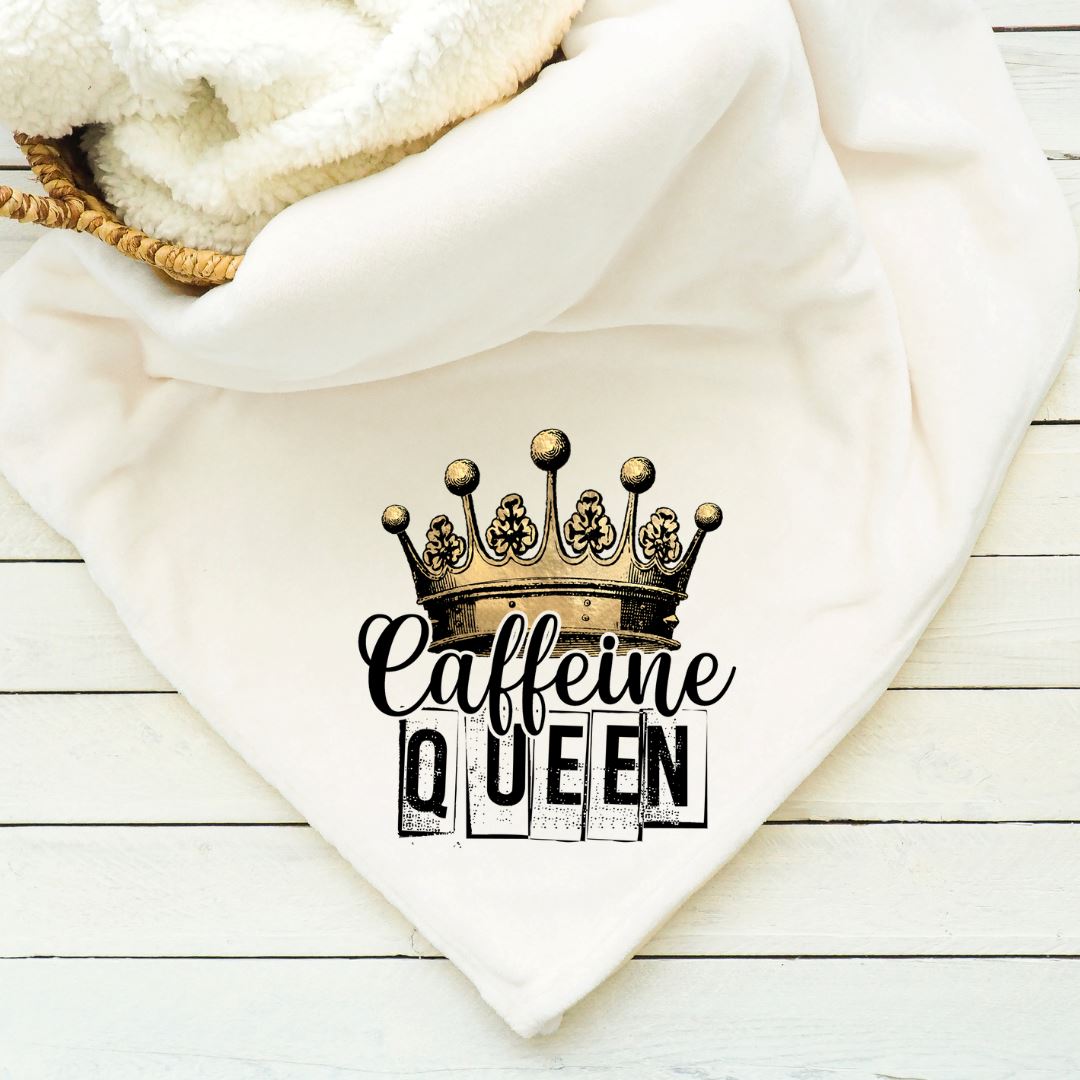 Caffeine Queen Blanket Blankets Harlow Boutique Official Online Store