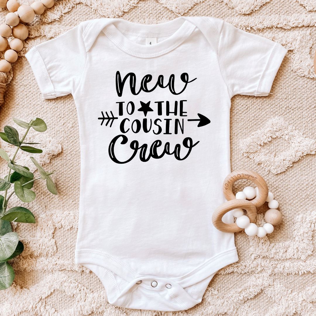 New To The Cousin Crew Baby Bodysuit Harlow Boutique Official Online Store