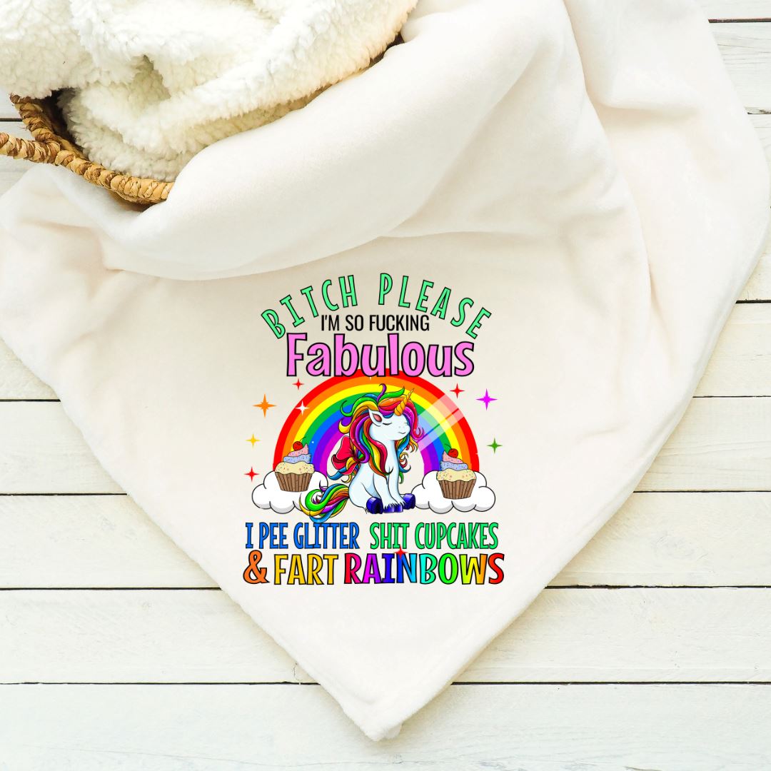 Bitch Please Blanket Blankets Harlow Boutique Official Online Store