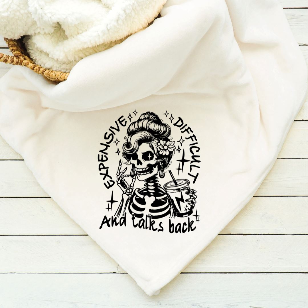 Expensive Difficult And Talks Back Blanket Blankets Harlow Boutique Official Online Store