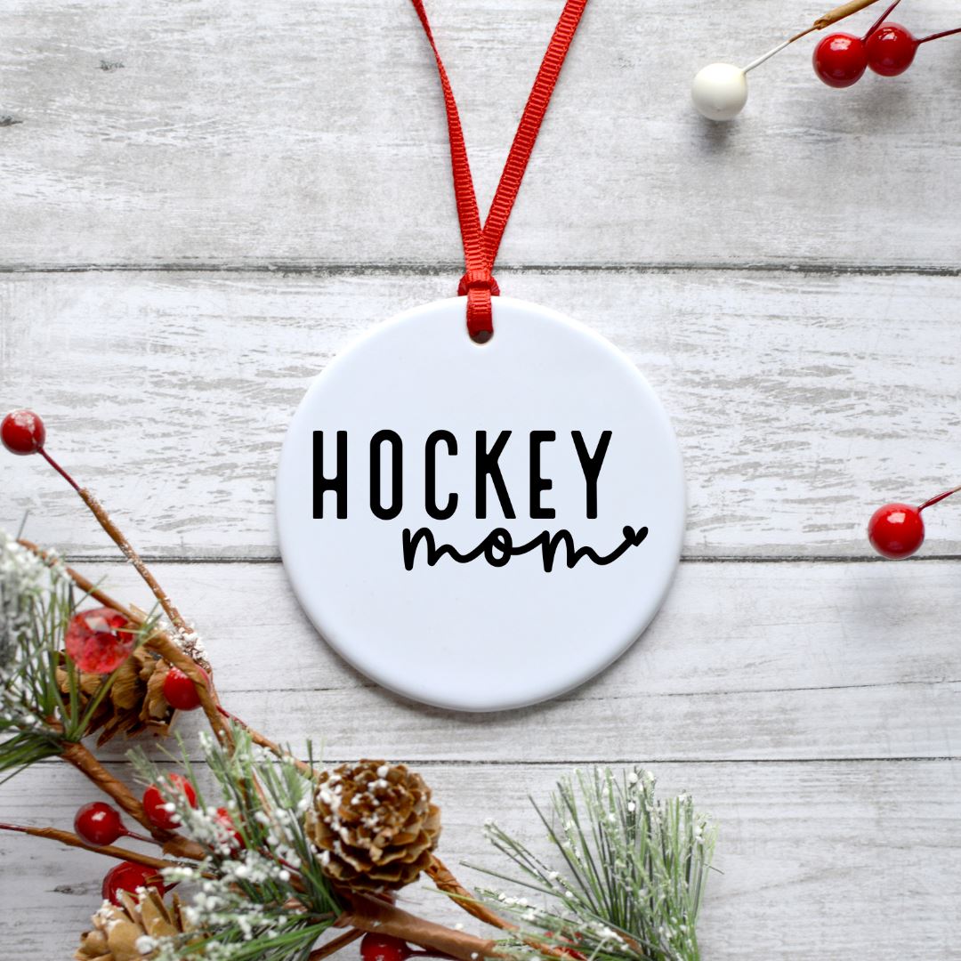 HOCKEY MOM ORNAMENT Ornament Harlow Boutique Official Online Store