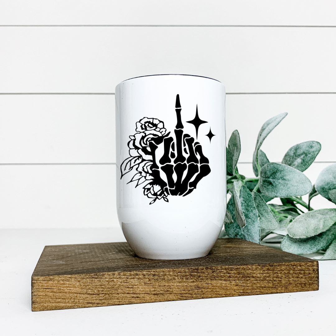 MIDDLE FINGER WINE TUMBLER Harlow Boutique Official Online Store