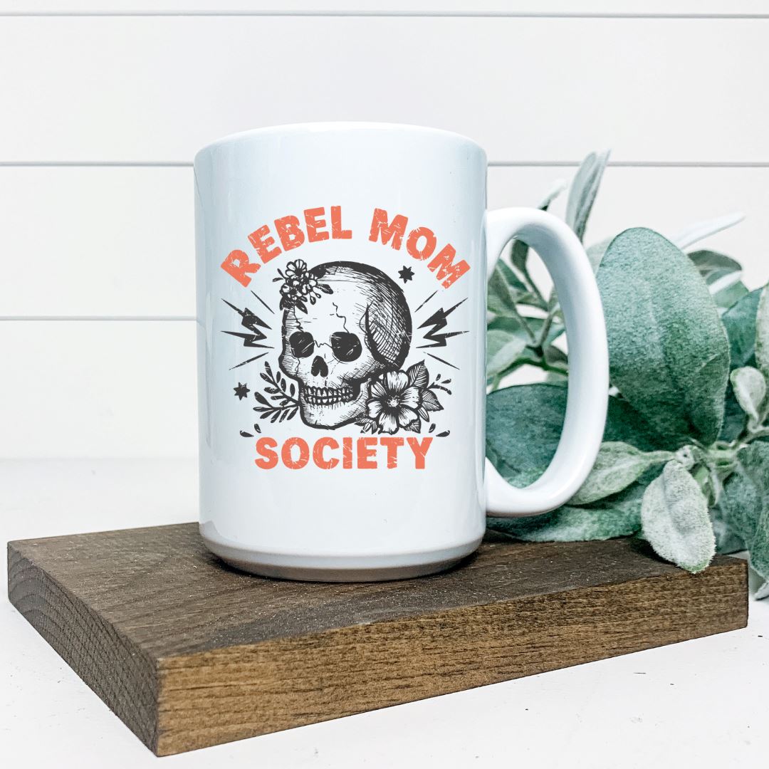REBEL MOM SOCIETY MUG Harlow Boutique Official Online Store