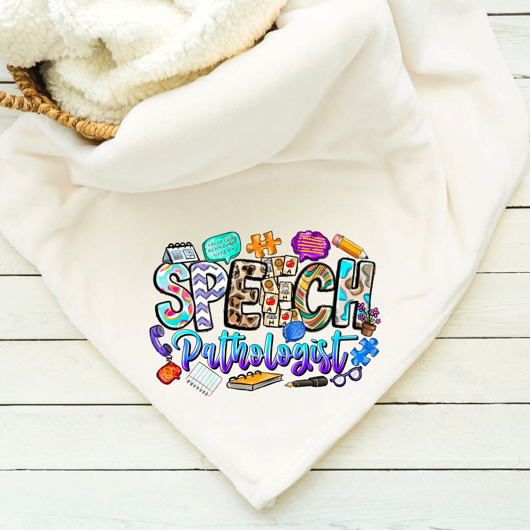 Speech Pathologist Blanket Blankets Harlow Boutique Official Online Store
