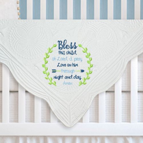 Bless This Child Quilt Heirloom Quilt Harlow Boutique Official Online Store