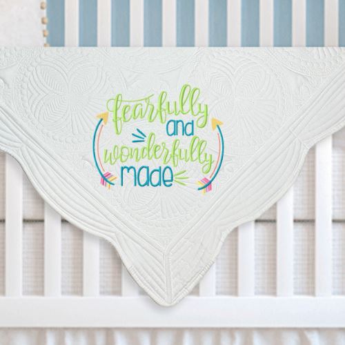 Fearfully & Wonderfully Made Quilt Heirloom Quilt Harlow Boutique Official Online Store