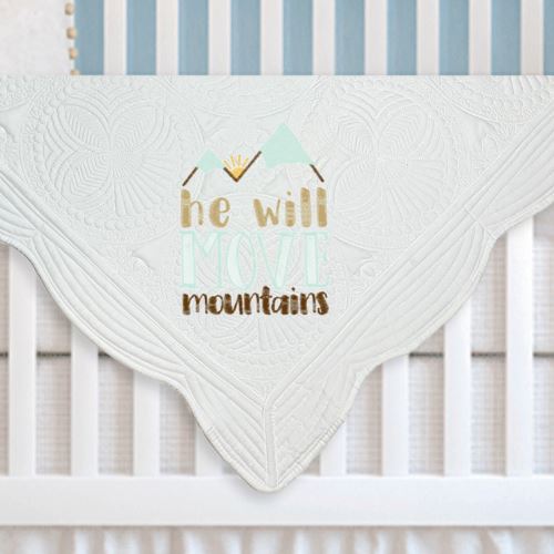 He Will Move Mountains Quilt Heirloom Quilt Harlow Boutique Official Online Store
