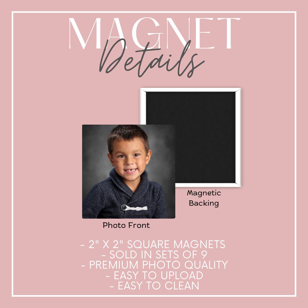 Magnet SAMPLE - Custom Photo Magnets Harlow Boutique Official Online Store