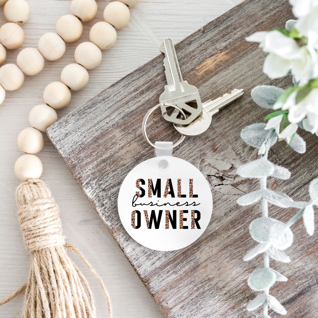 SMALL BUSINESS OWNER KEYCHAIN Harlow Boutique Official Online Store