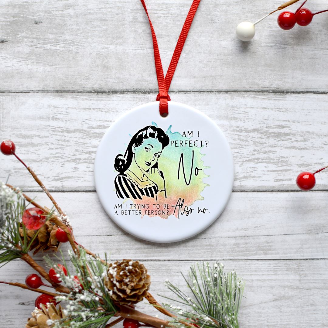AM I PERFECT ORNAMENT Harlow Boutique Official Online Store