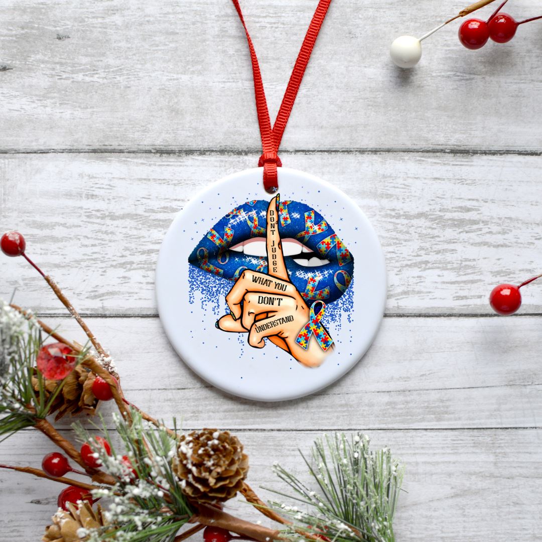 DONT JUDGE WHAT YOU DONT UNDERSTAND ORNAMENT Harlow Boutique Official Online Store