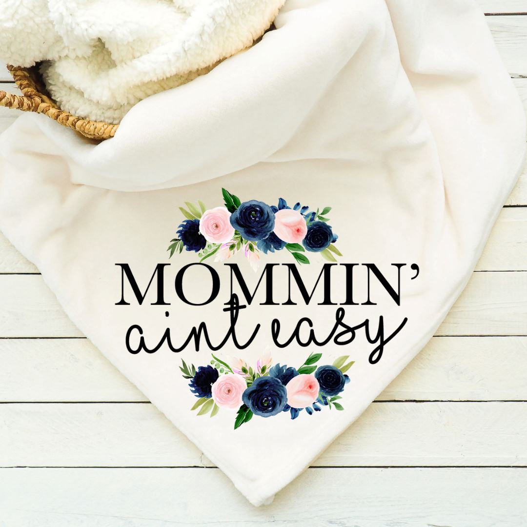 Mommin Aint Easy Blanket Blankets Harlow Boutique Official Online Store