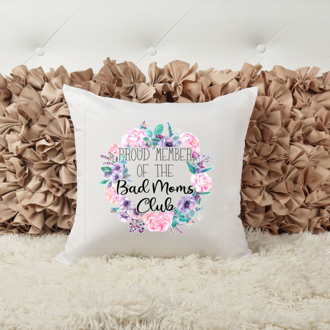 BAD MOMS CLUB PILLOW Harlow Boutique Official Online Store
