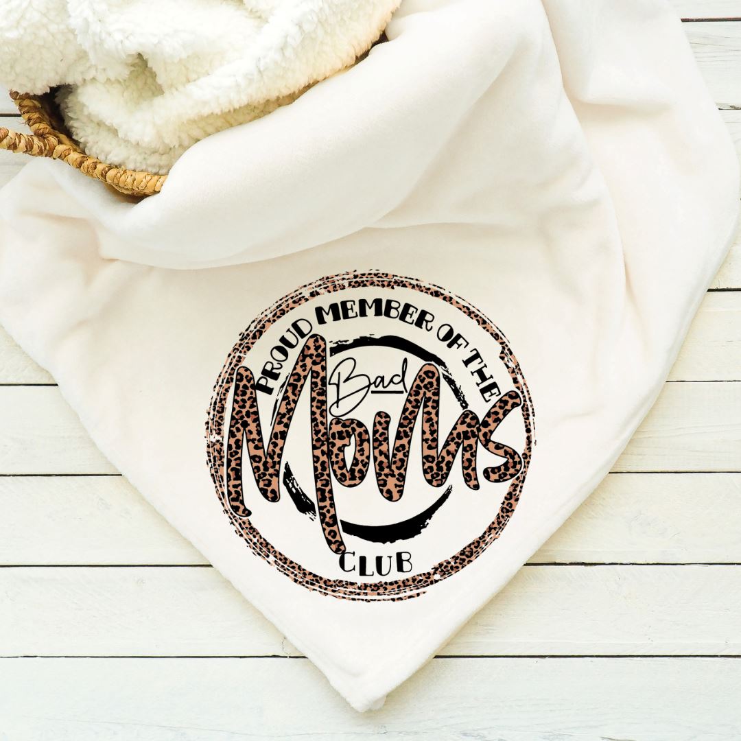 Bad Moms Club Blanket Blankets Harlow Boutique Official Online Store