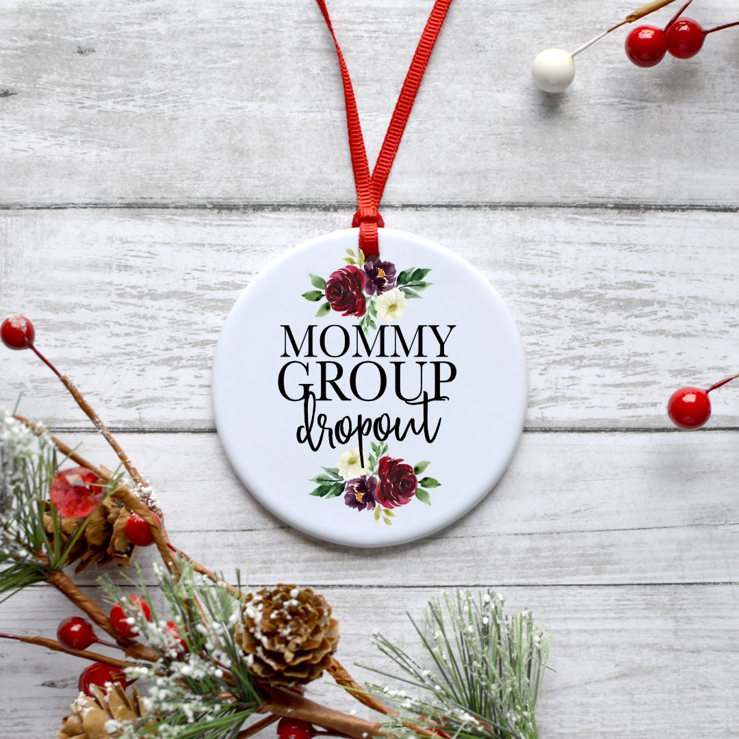 MOMMY GROUP DROPOUT ORNAMENT Harlow Boutique Official Online Store
