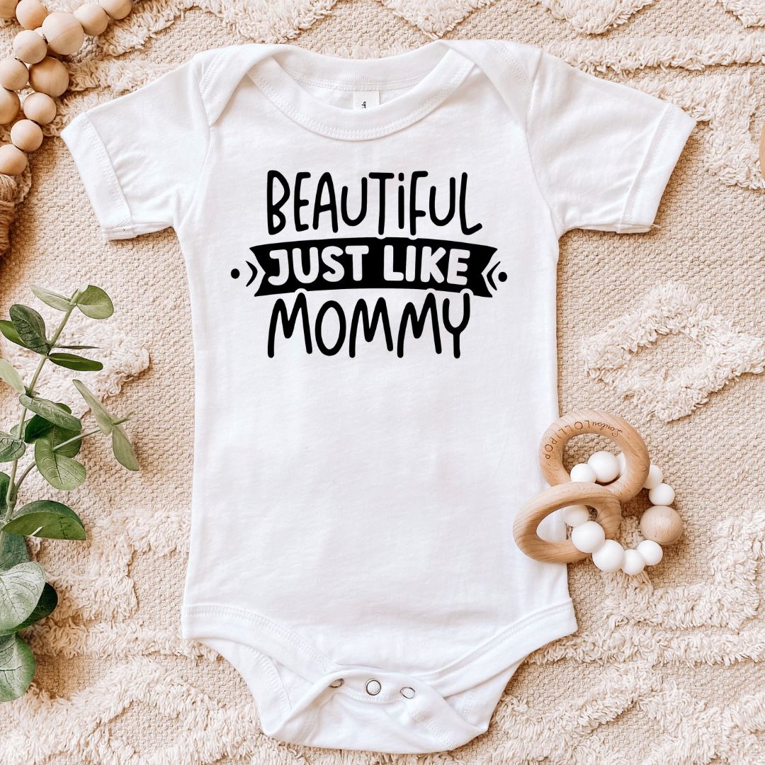 Beautiful Just like Mommy Baby Bodysuit Harlow Boutique Official Online Store