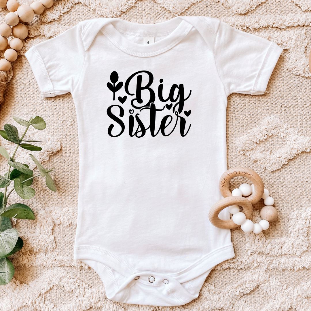 Big Sister Baby Bodysuit Harlow Boutique Official Online Store