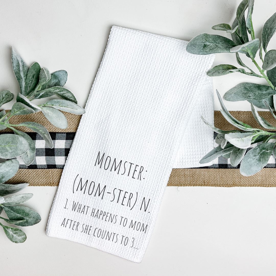 MOMSTER TEA TOWEL Harlow Boutique Official Online Store
