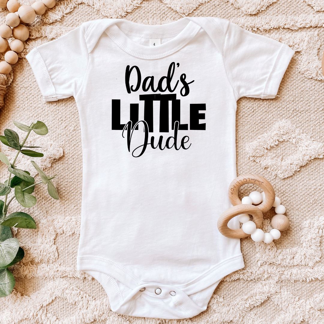 Dads Little Dude Baby Bodysuit Harlow Boutique Official Online Store