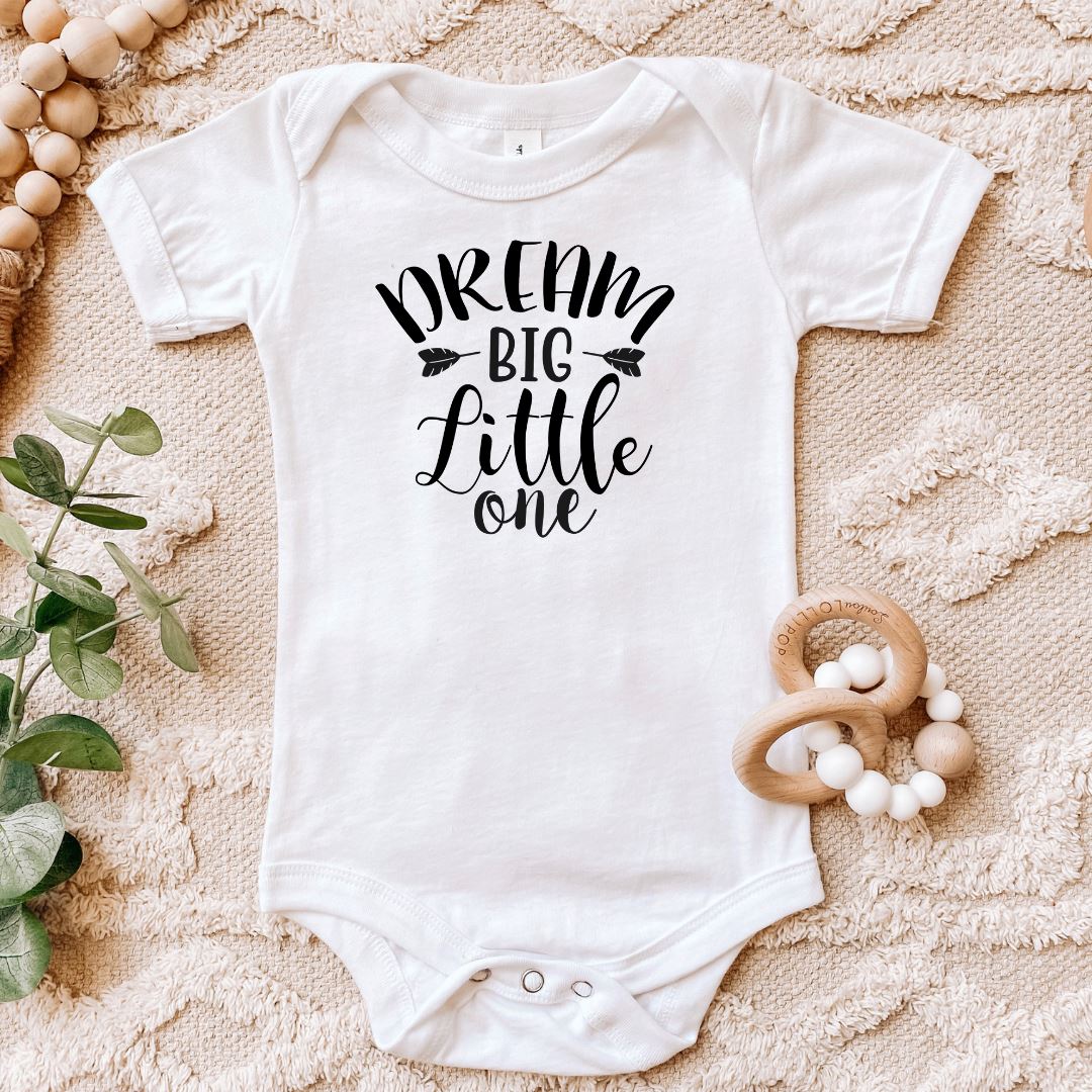 Dream Big Little One Baby Bodysuit Harlow Boutique Official Online Store