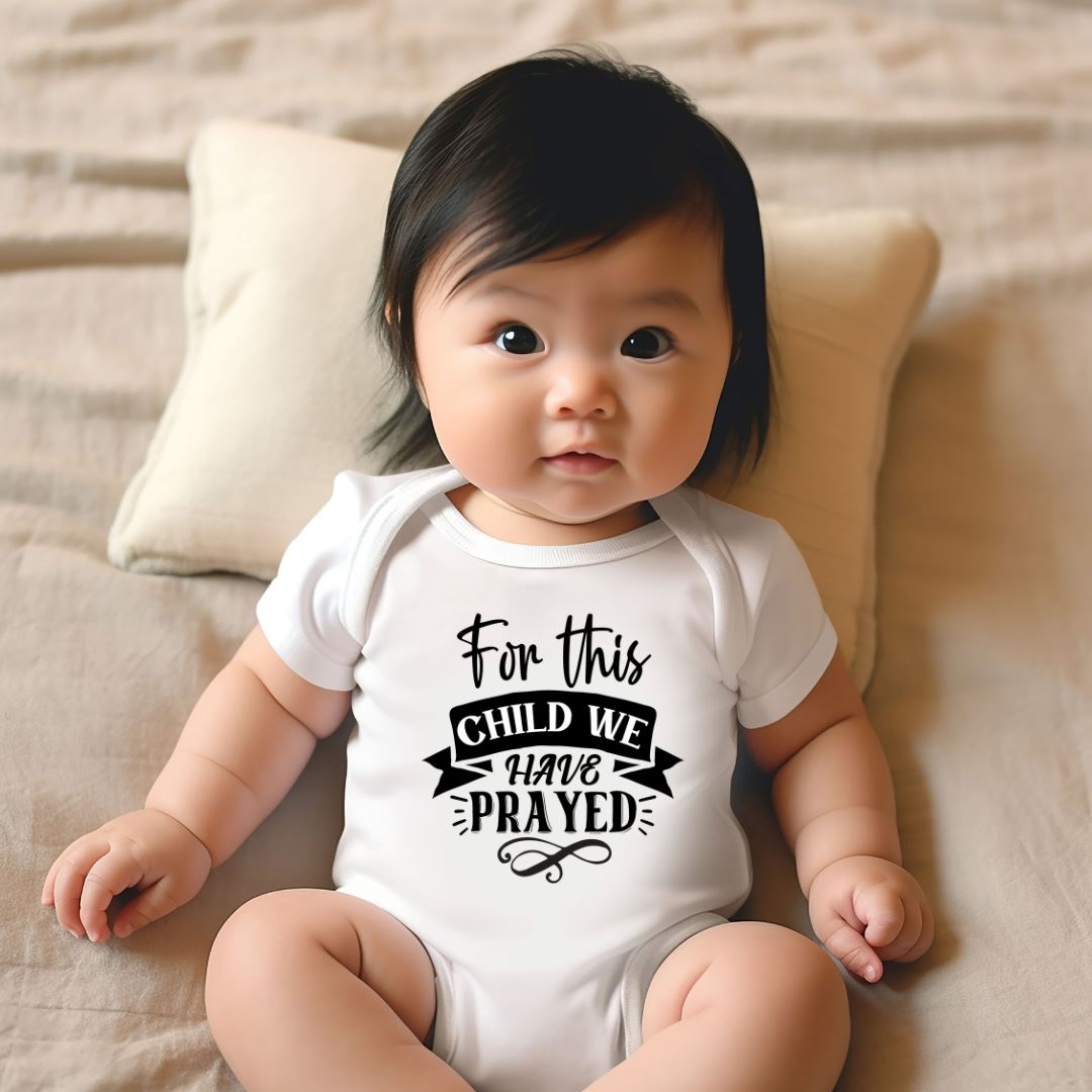 For This Child We Have Prayed Baby Bodysuit Harlow Boutique Official Online Store