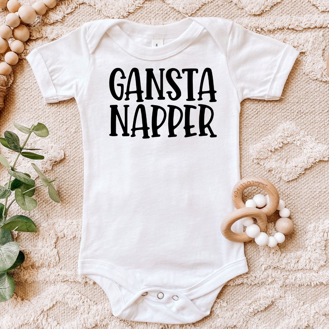 Gangsta Napper Baby Bodysuit Harlow Boutique Official Online Store