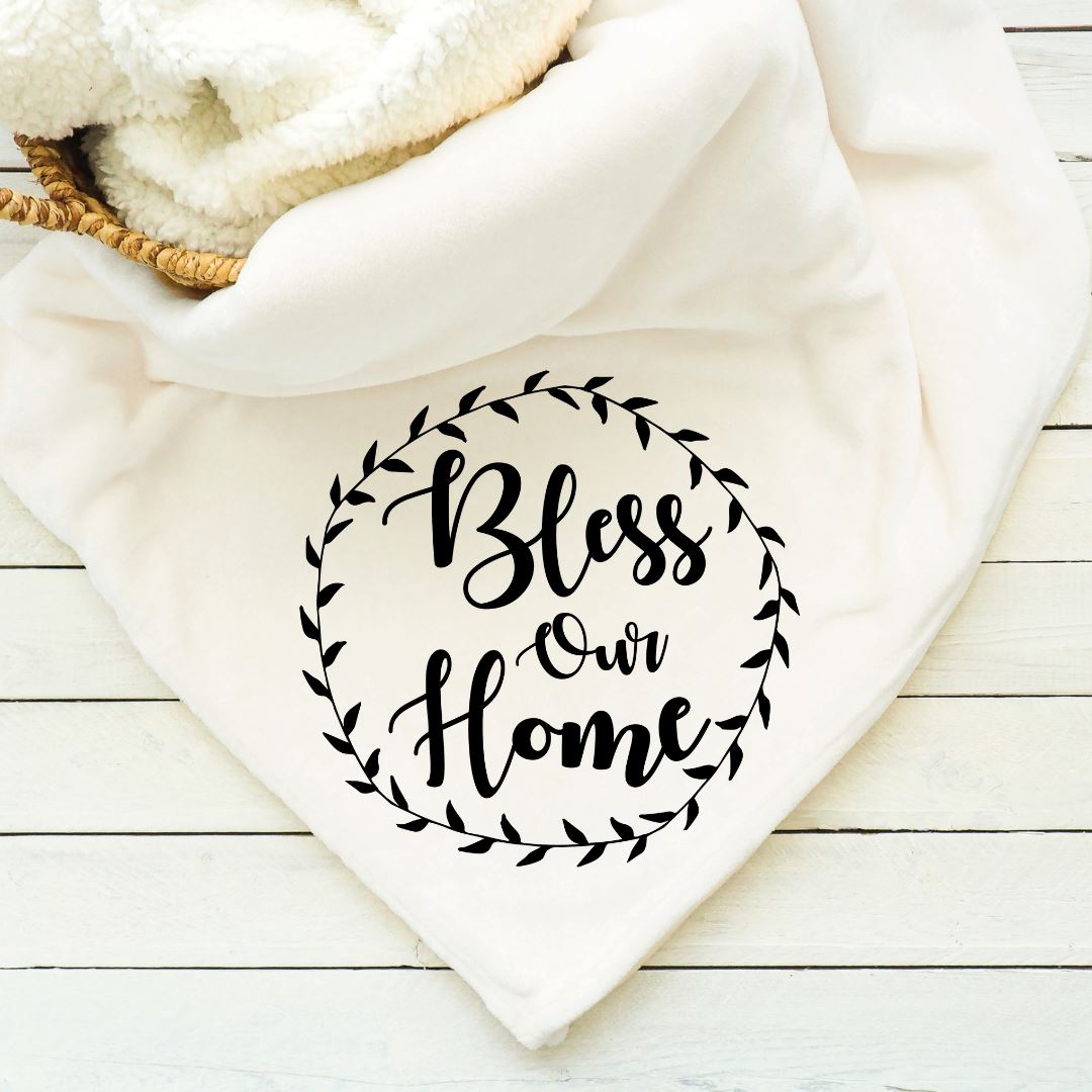 Bless Our Home Blanket