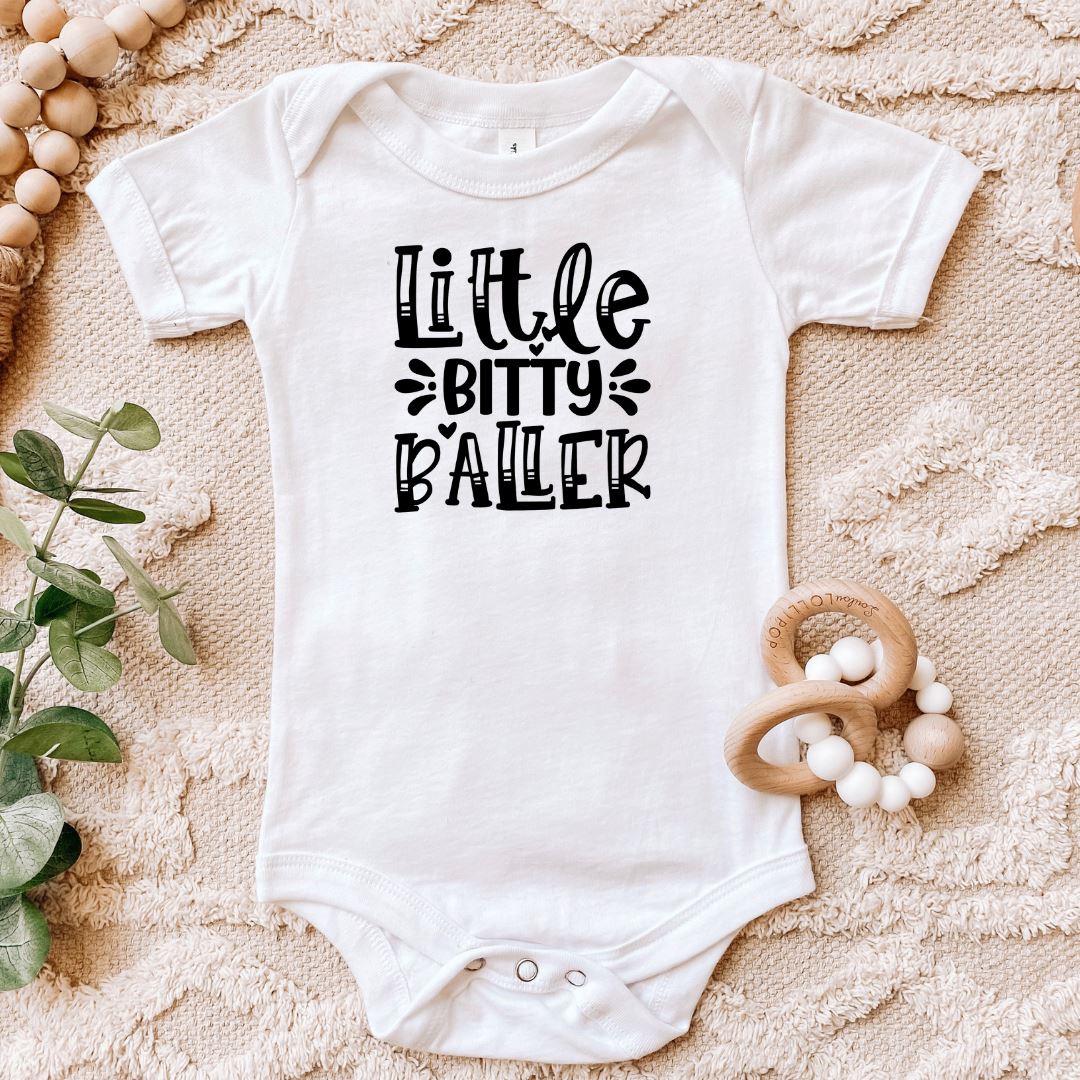 Little Bitty Baller Baby Bodysuit Harlow Boutique Official Online Store