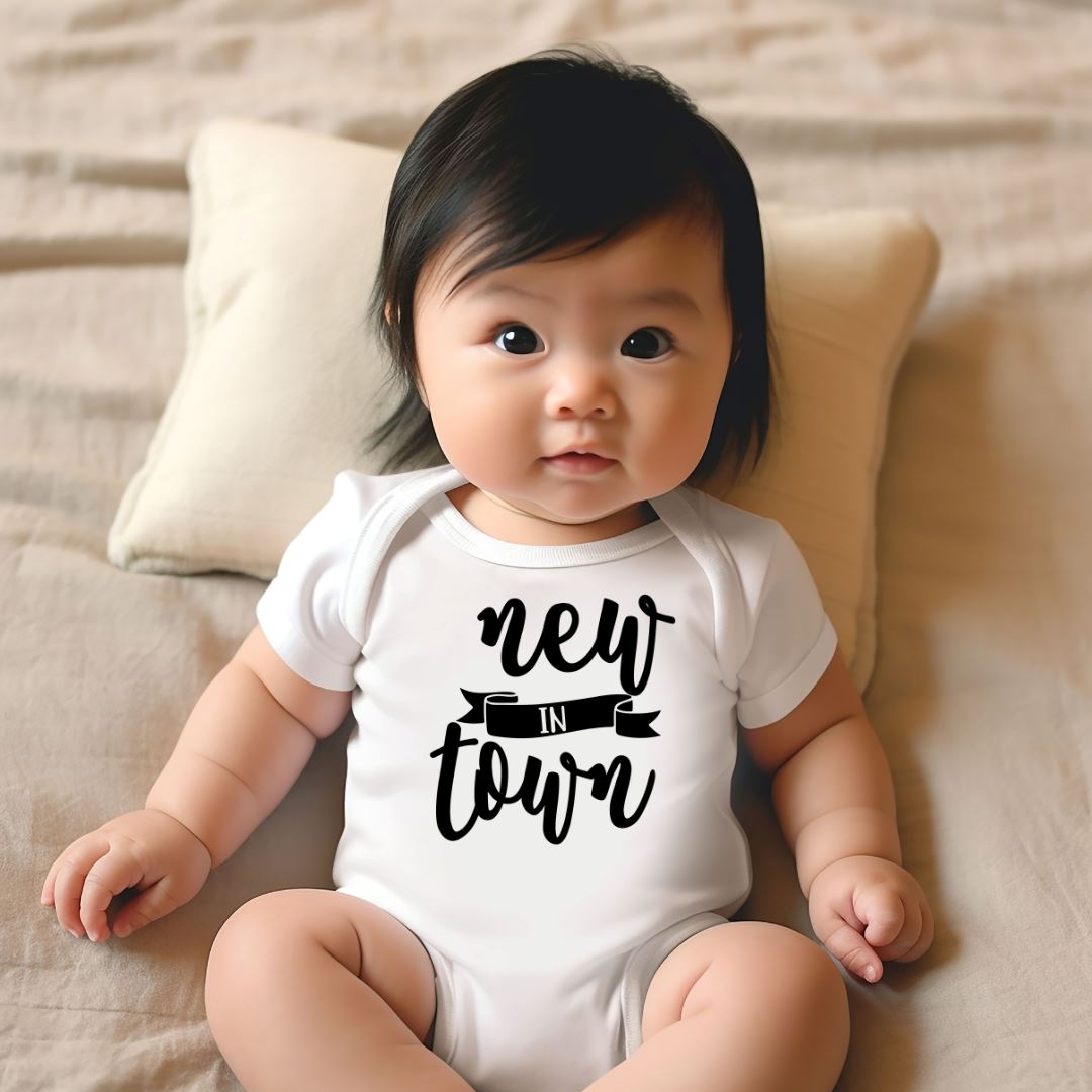 New In Town Baby Bodysuit Harlow Boutique Official Online Store