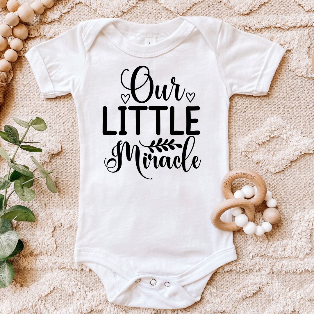 Our Little Miracle Baby Bodysuit Harlow Boutique Official Online Store