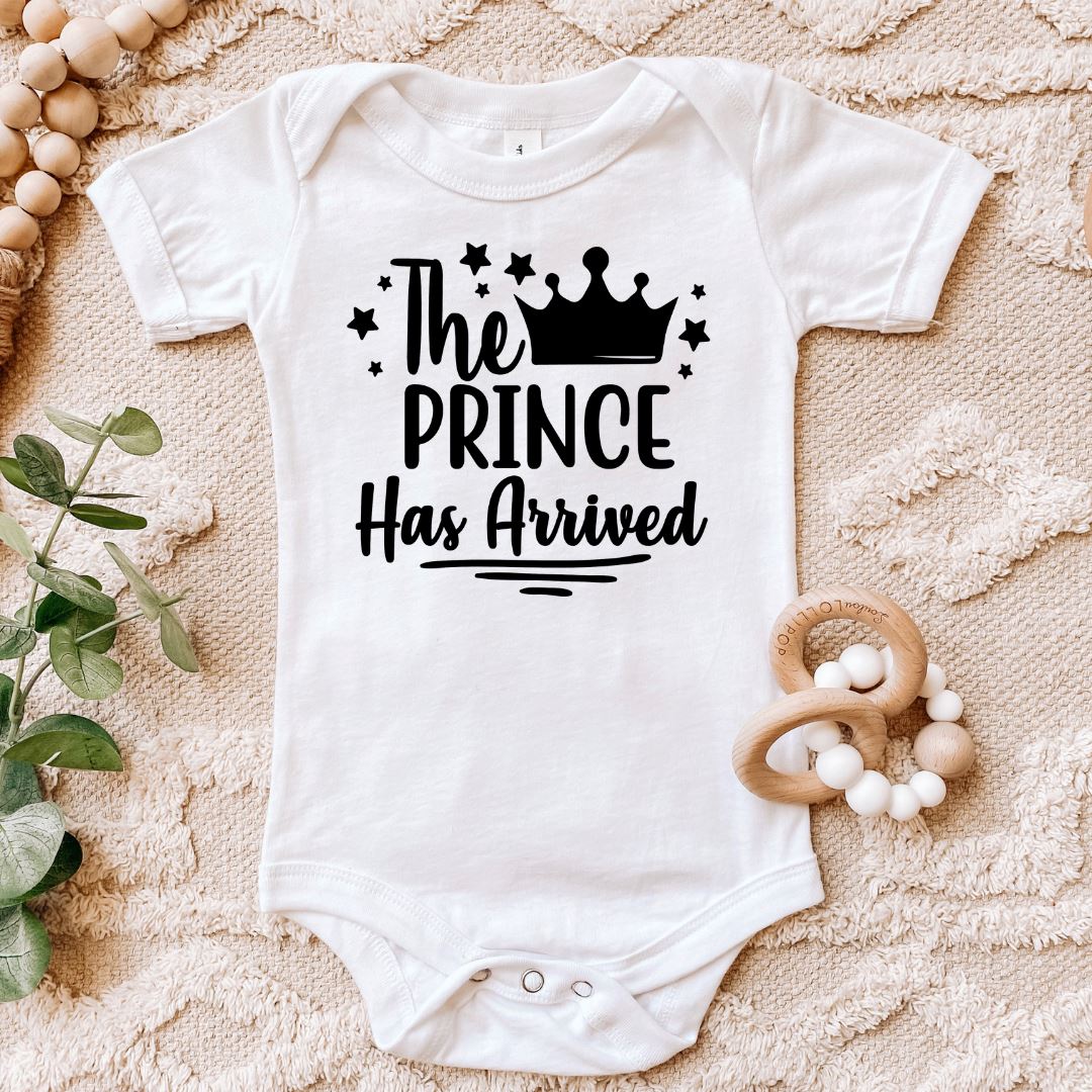 The Prince Has Arrived Baby Bodysuit Harlow Boutique Official Online Store