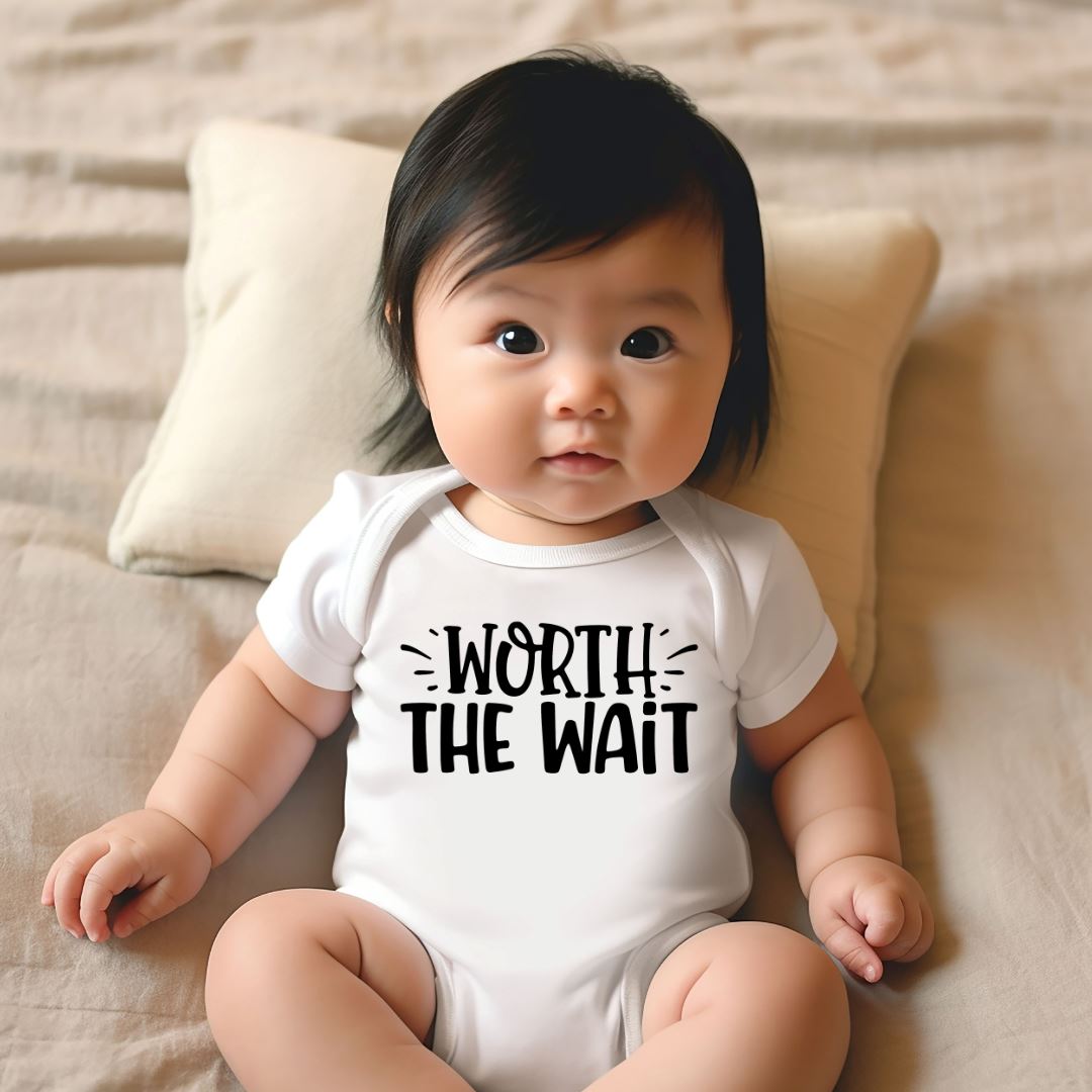 Worth the Wait Baby Bodysuit Harlow Boutique Official Online Store
