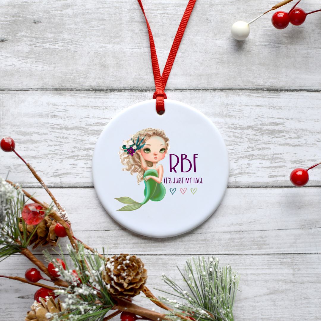 RESTING BITCH FACE ORNAMENT Harlow Boutique Official Online Store