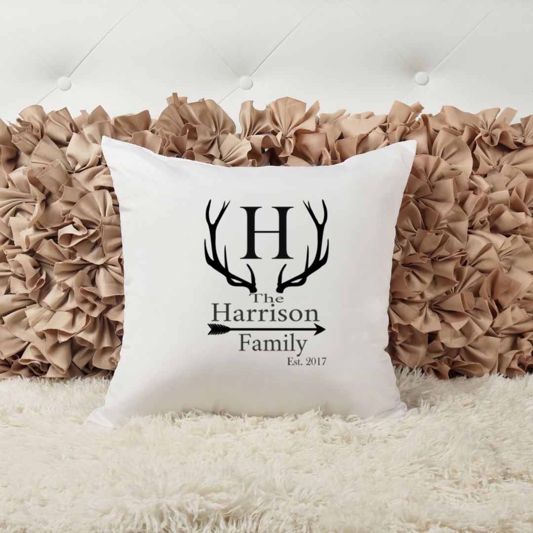FAMILY NAME PILLOW Harlow Boutique Official Online Store