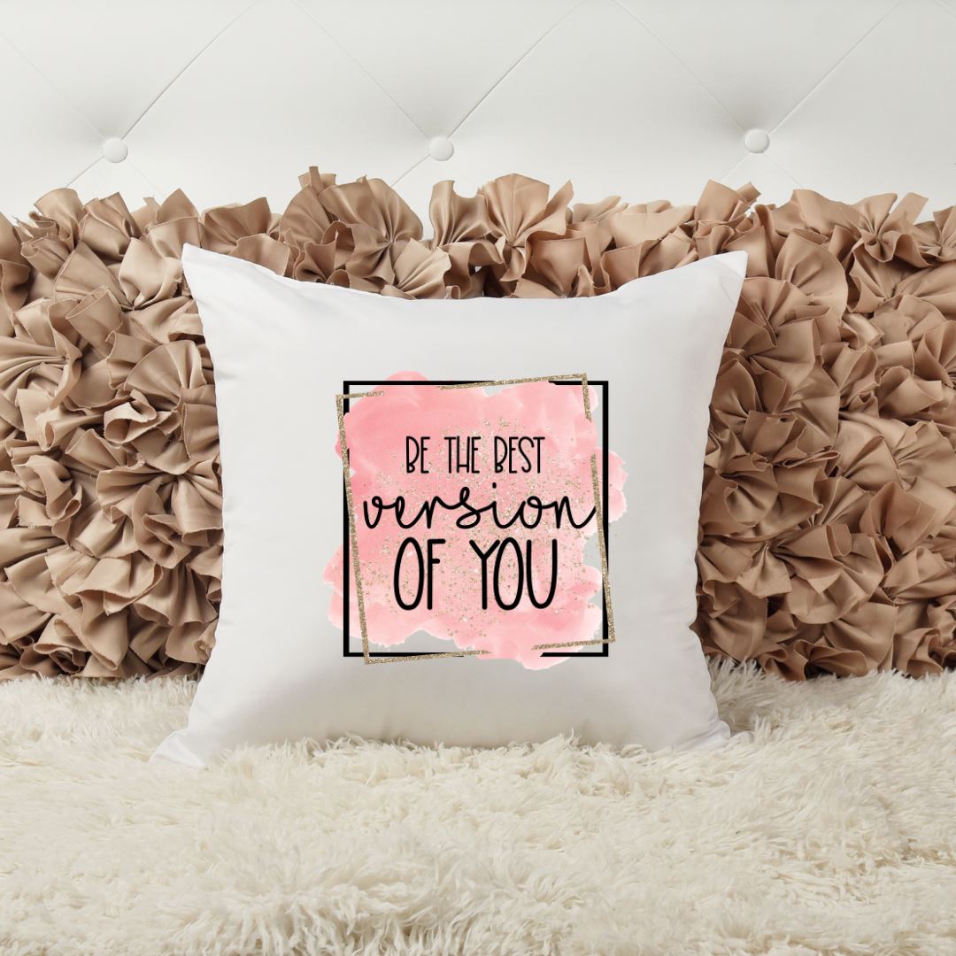 BE THE BEST VERSION OF YOU PILLOW Harlow Boutique Official Online Store