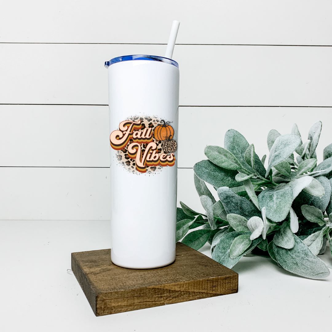 FALL VIBES TALL TUMBLER Tumblers Harlow Boutique Official Online Store