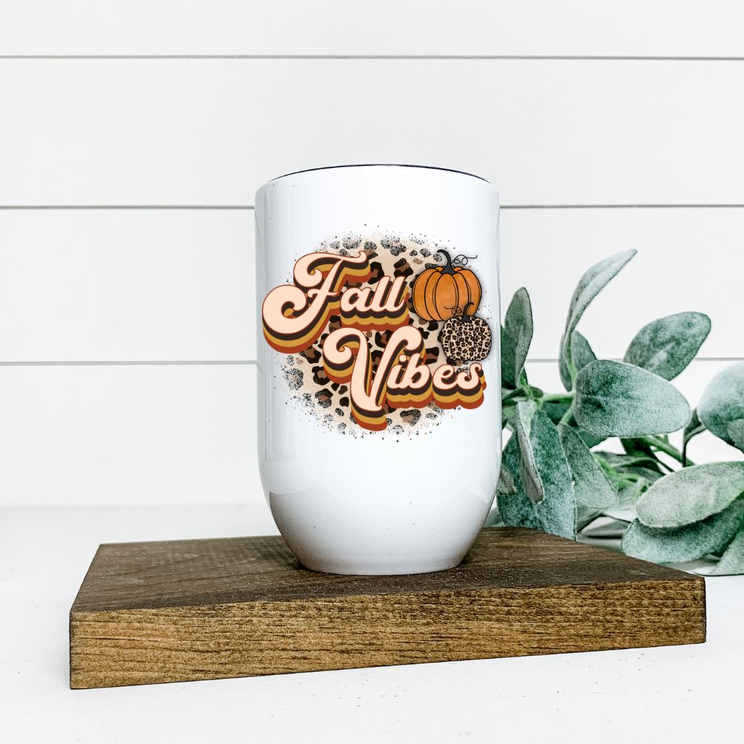 FALL VIBES WINE TUMBLER Harlow Boutique Official Online Store