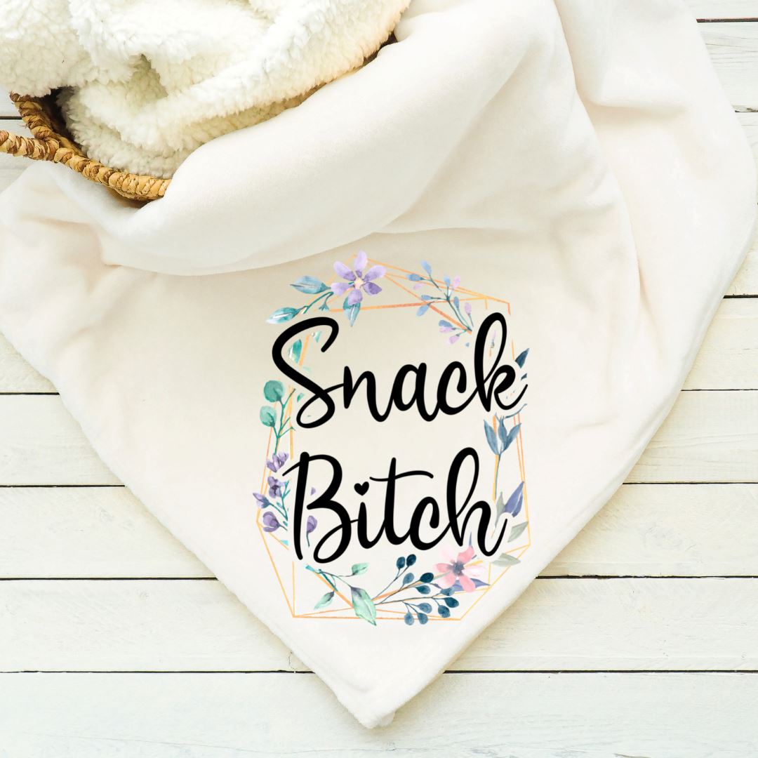 Snack Bitch Blanket Blankets Harlow Boutique Official Online Store