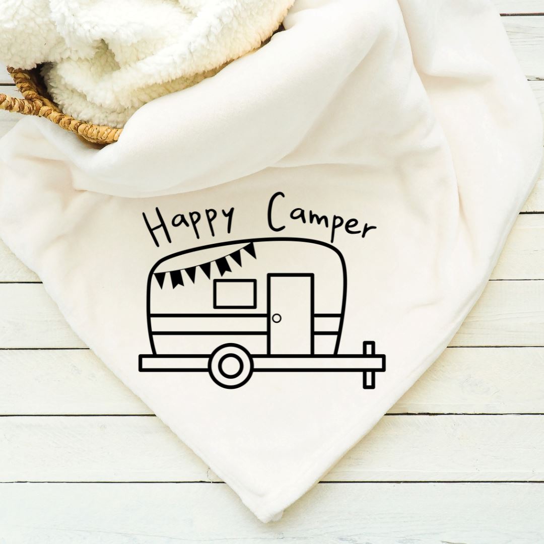 Happy Camper Blanket Blankets Harlow Boutique Official Online Store