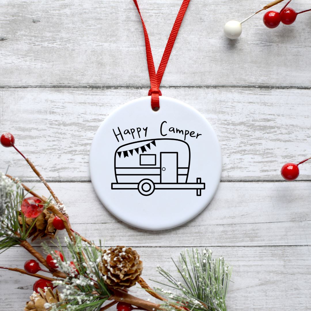 HAPPY CAMPER ORNAMENT Harlow Boutique Official Online Store