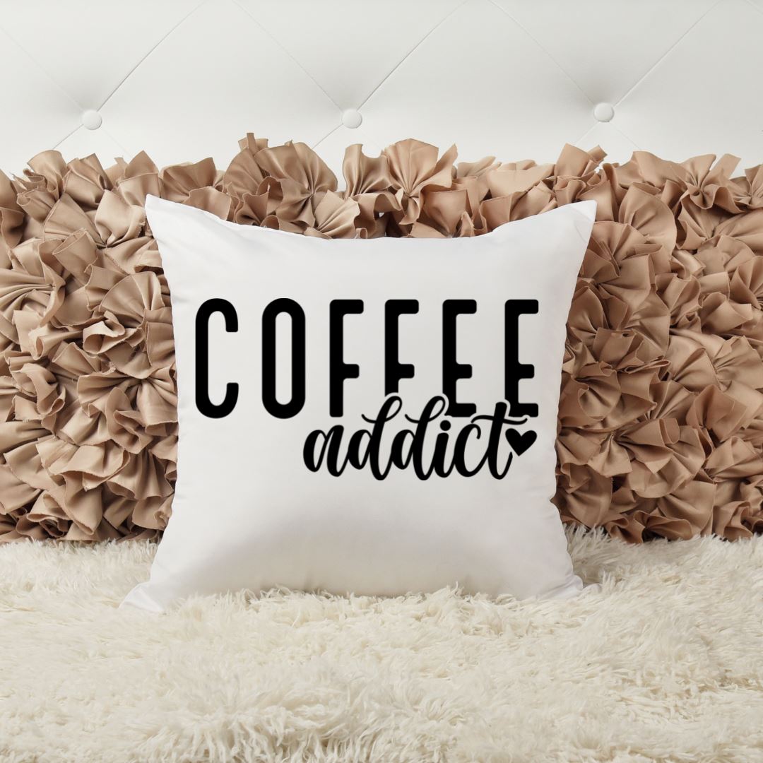 COFFEE ADDICT PILLOW Harlow Boutique Official Online Store