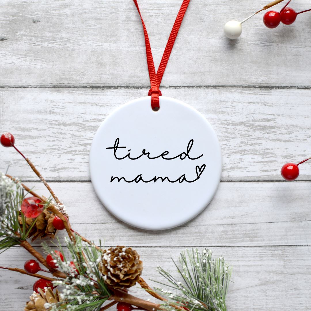 TIRED MAMA ORNAMENT Harlow Boutique Official Online Store