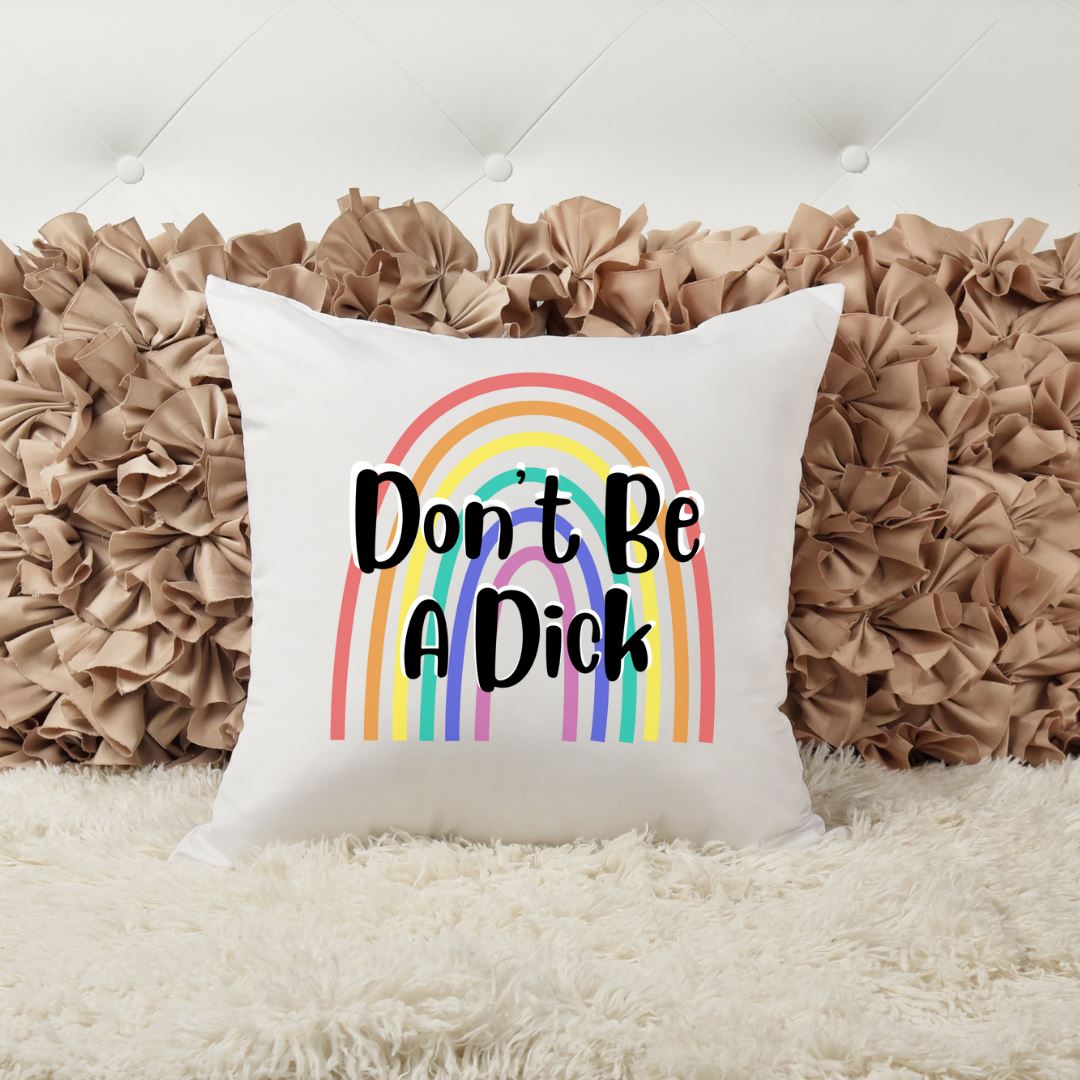 DONT BE A DICK PILLOW Harlow Boutique Official Online Store
